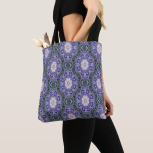 Tote Bag Des Mandalas Fleurs....