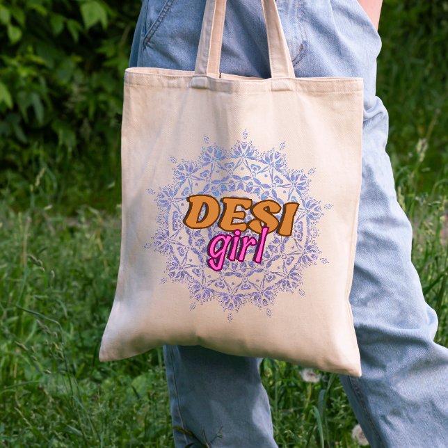 Tote Bag Desi Girl Chakra Swag (Créateur téléchargé)