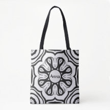 Design abstrait noir et blanc croquant