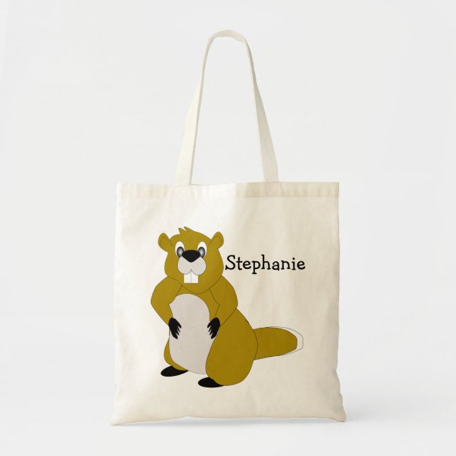 Tote Bag Design Beaver (Devant)