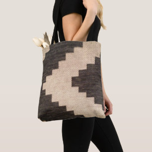 Tote Bag Design Brown et beige classique