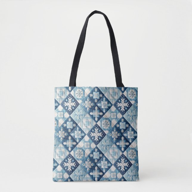 Tote Bag Design de Noël doré (Devant)