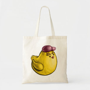 Tote Bag Design de poulet mignon - Drôle Jaune Chick Pâques