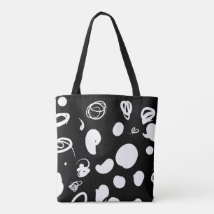 Tote Bag Design d'impression Abstrait Fourre-tout