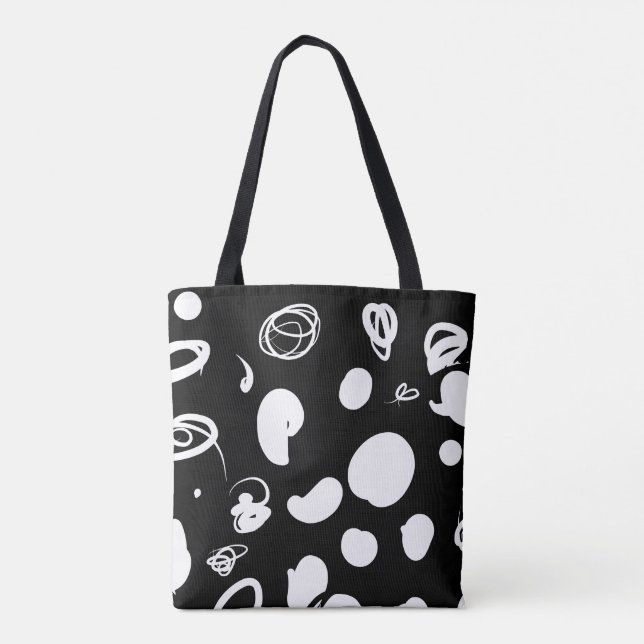 Tote Bag Design d'impression Abstrait Fourre-tout (Dos)