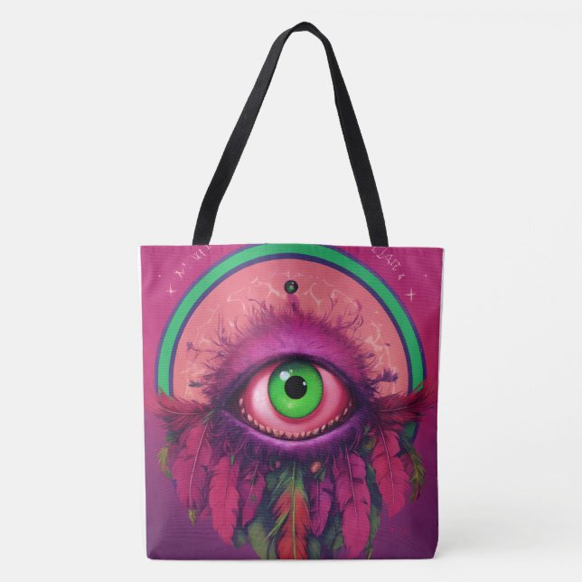 Tote Bag Design magique meilleur et belle conception (Devant)