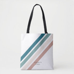 Tote Bag Design minimaliste aux couleurs pastel