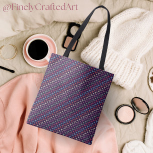 Tote Bag Design Motif moderne chic Art coloré Abstrait