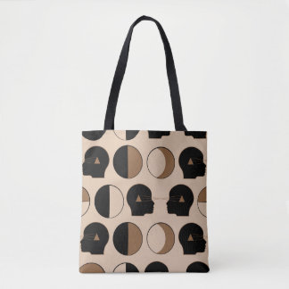 Tote Bag Design Motif sans joint céleste avec énergie humai