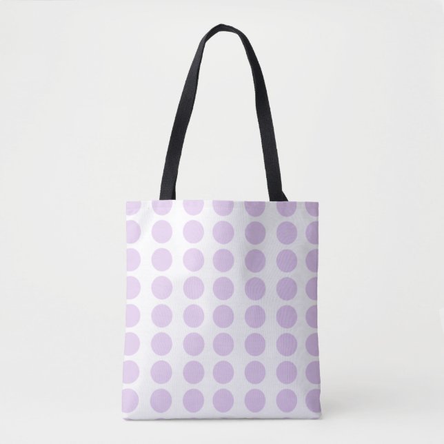 Tote Bag Design Pois de lavande (Devant)