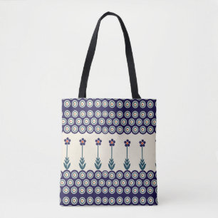 Tote Bag Design polonais de céramiques traditionnelles