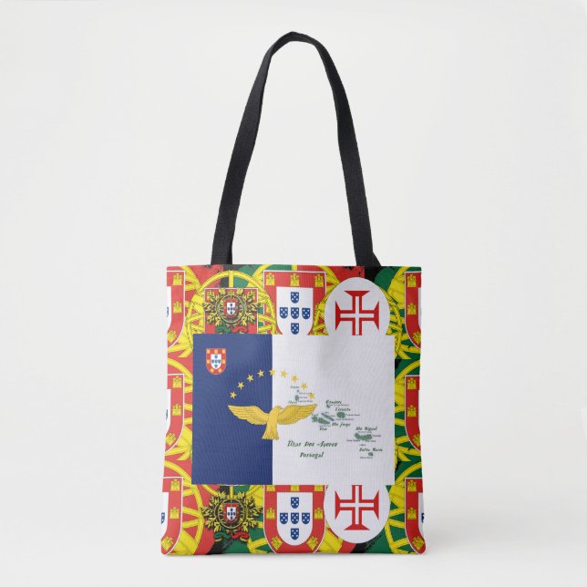 Tote Bag Design portugais Fourre-tout (Devant)