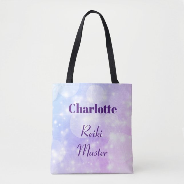Tote Bag Design Reiki Master personnalisé (Devant)