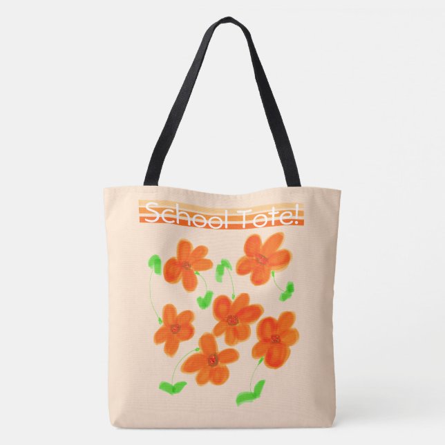 Tote Bag Designer School Fourre-tout (Dos)