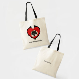 Tote Bag Désolé, déjà occupé