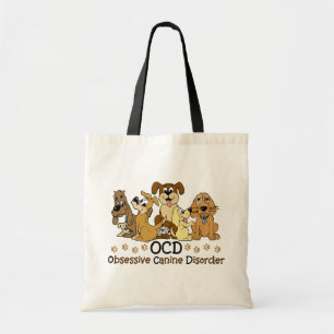 Tote Bag Désordre canin obsédant d'OCD