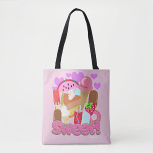 Tote Bag Desserts doux et amusants