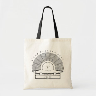 Tote Bag Dessin architectural du théâtre grec antique