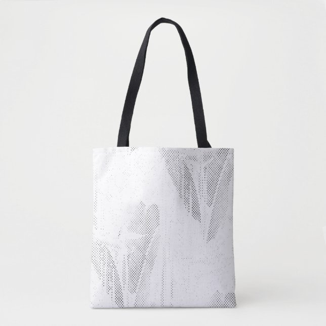 Tote Bag Dessin au trait, Coquillage, Harpe (Devant)
