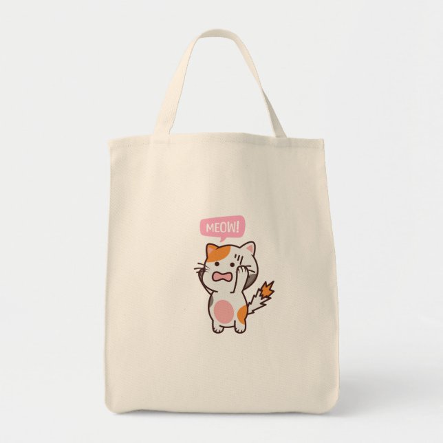 Tote Bag dessin chateau frustré | commandez dès maintenant  (Devant)