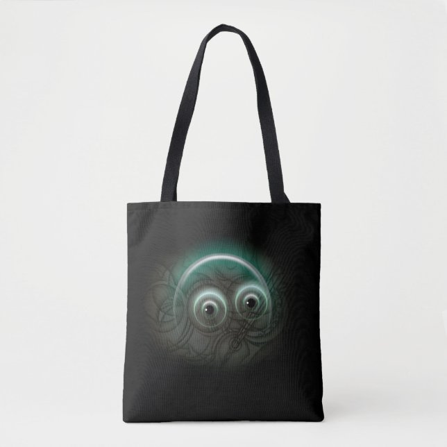 Tote Bag Dessin de bulle éclatante (Devant)