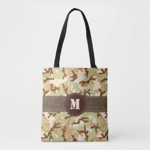 Tote Bag Dessin de camouflage du désert