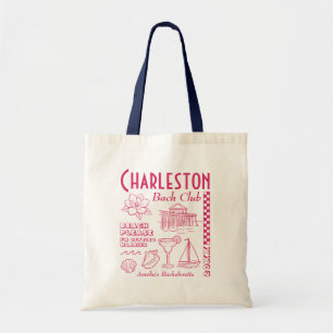 Tote Bag Dessin de doodle pour l'enterrement de vie de jeun