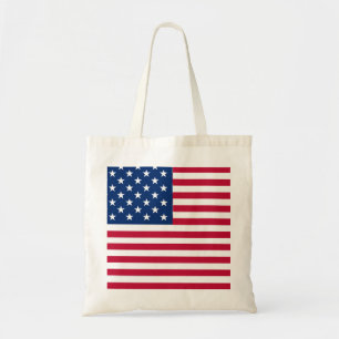 Tote Bag Dessin de fierté du drapeau américain USA