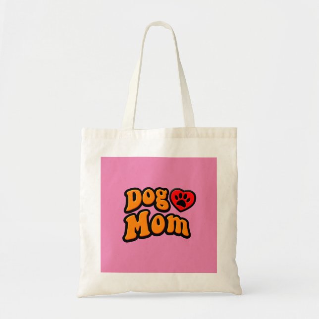 Tote Bag Dessin de maman de chien super (Devant)