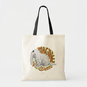 Tote Bag Dessin esquissé noir et blanc de Snuffleupagus