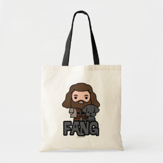 Tote Bag Dessin Hagrid et Fang Character Art