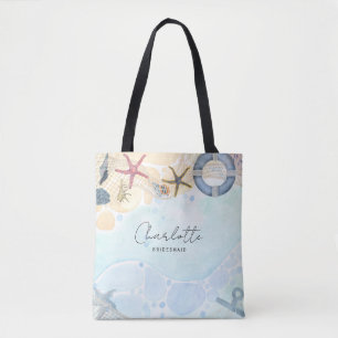 Tote Bag Destination Beach Wedding Coastal