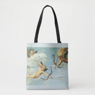 Tote Bag Détail des anges du Triomphe de Galatée par Raphaë