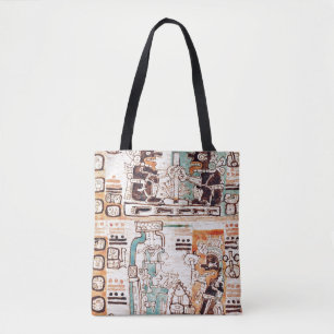 Tote Bag Détail d'un codex maya