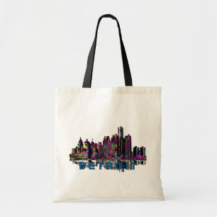 Tote Bag Detroit, Michigan en graffiti