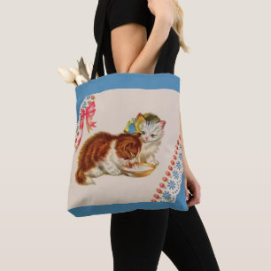 Tote Bag deux adorables chatons imprimés
