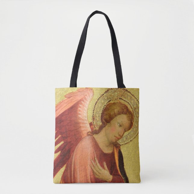 Tote Bag Deux anges de la Renaissance par le Maître du Bamb (Devant)