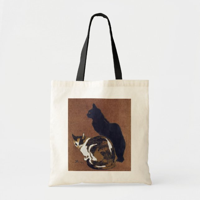 Tote Bag Deux chats, Alexandre Steinlen (Devant)