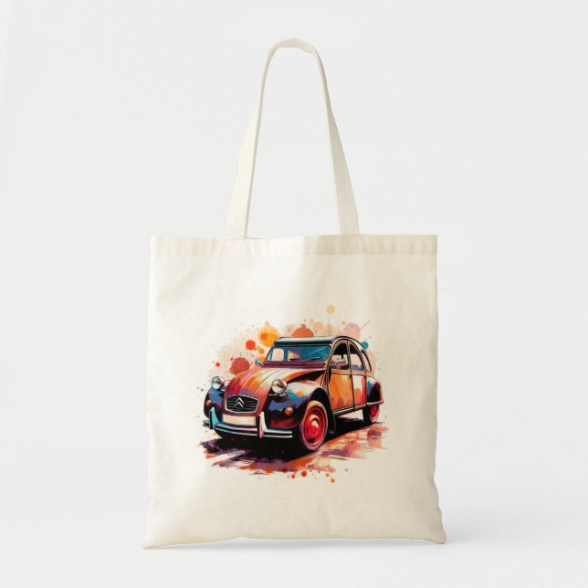 Tote Bag Deux Chevaux (Devant)
