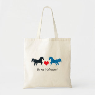 Tote Bag Deux chevaux en Love fourre-tout