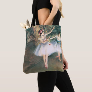 Tote Bag Deux danseurs sur scène par Edgar Degas, Art Vinta