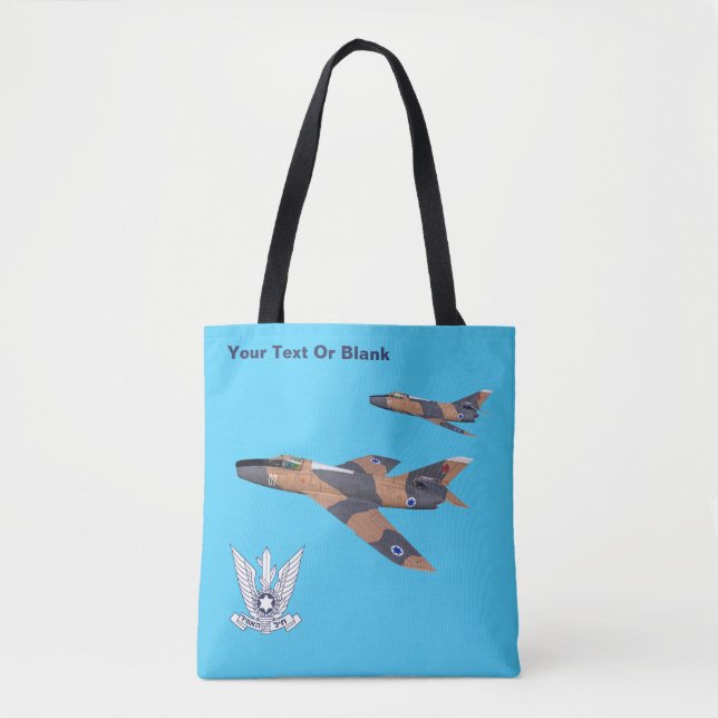 Tote Bag Deux endroits d'Israel (Devant)