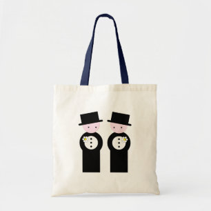 Tote Bag Deux mariés caucasiens