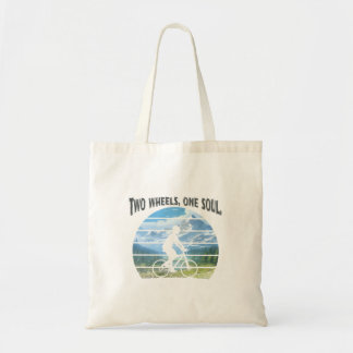 Tote Bag Deux roues, une âme. vélo sport