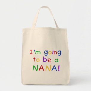 Tote Bag Devenir une Nana - Chemises de couleurs primaires