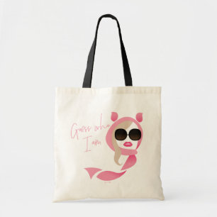 Tote Bag Devinez Qui Je Suis - Le Lotus Blanc