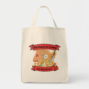 Tote Bag devis de carte pirate