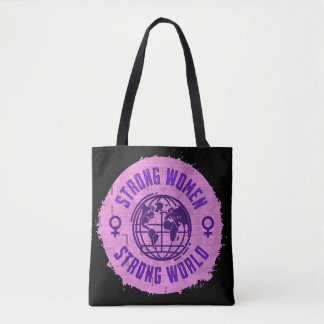 Tote Bag Devis fort pour femmes inspirationnel