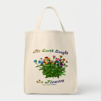 Tote Bag Devis inspirant Fleurs