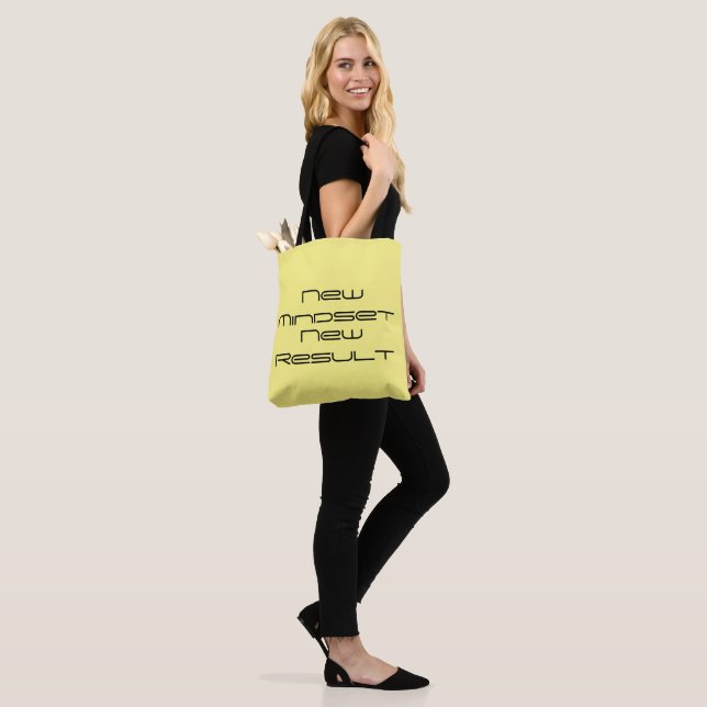 Tote Bag Devis motivationnel (Sur le modèle)